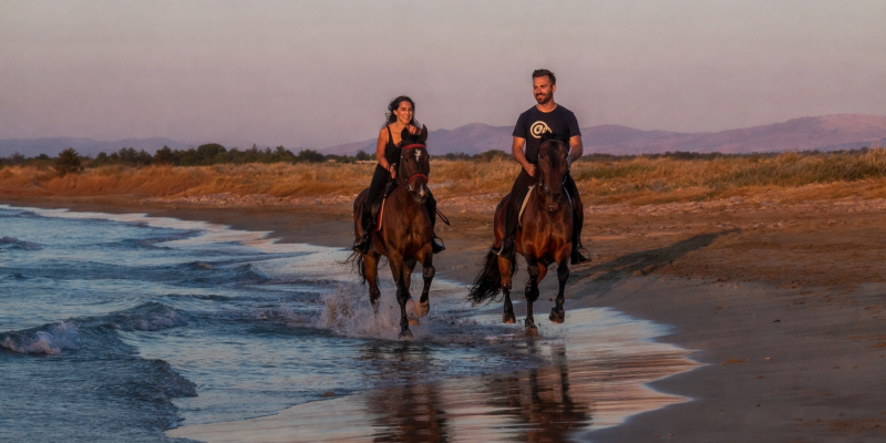 Riding on the beach <span>€95<span>/per person</span></span>
